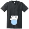 DryBlend ® 50 Cotton/50 Poly Pocket T Shirt Thumbnail
