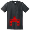 DryBlend ® 50 Cotton/50 Poly Pocket T Shirt Thumbnail