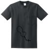 DryBlend ® 50 Cotton/50 Poly Pocket T Shirt Thumbnail