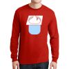 DryBlend ® 50 Cotton/50 Poly Long Sleeve T Shirt Thumbnail