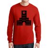 DryBlend ® 50 Cotton/50 Poly Long Sleeve T Shirt Thumbnail
