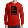 DryBlend ® 50 Cotton/50 Poly Long Sleeve T Shirt Thumbnail
