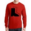 DryBlend ® 50 Cotton/50 Poly Long Sleeve T Shirt Thumbnail