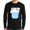 Ultra Cotton ® 100% US Cotton Long Sleeve T Shirt with Pocket Thumbnail