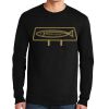 Ultra Cotton ® 100% US Cotton Long Sleeve T Shirt with Pocket Thumbnail