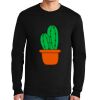 Ultra Cotton ® 100% US Cotton Long Sleeve T Shirt with Pocket Thumbnail