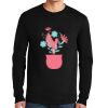 Ultra Cotton ® 100% US Cotton Long Sleeve T Shirt with Pocket Thumbnail
