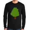 Ultra Cotton ® 100% US Cotton Long Sleeve T Shirt with Pocket Thumbnail
