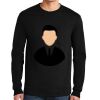 Ultra Cotton ® 100% US Cotton Long Sleeve T Shirt with Pocket Thumbnail