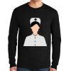 Ultra Cotton ® 100% US Cotton Long Sleeve T Shirt with Pocket Thumbnail