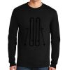 Ultra Cotton ® 100% US Cotton Long Sleeve T Shirt with Pocket Thumbnail