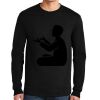Ultra Cotton ® 100% US Cotton Long Sleeve T Shirt with Pocket Thumbnail