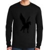 Ultra Cotton ® 100% US Cotton Long Sleeve T Shirt with Pocket Thumbnail