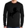 Ultra Cotton ® 100% US Cotton Long Sleeve T Shirt with Pocket Thumbnail
