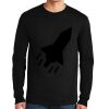 Ultra Cotton ® 100% US Cotton Long Sleeve T Shirt with Pocket Thumbnail