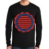Ultra Cotton ® 100% US Cotton Long Sleeve T Shirt with Pocket Thumbnail