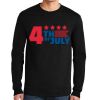 Ultra Cotton ® 100% US Cotton Long Sleeve T Shirt with Pocket Thumbnail